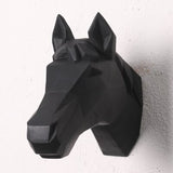 2017 Time-limited Home Decoration Accessories Furnishing Wood Resin Animal Head Hanging Pendant Bar Mural Deer Living Room Wall