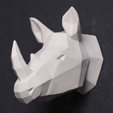 2017 Time-limited Home Decoration Accessories Furnishing Wood Resin Animal Head Hanging Pendant Bar Mural Deer Living Room Wall
