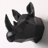2017 Time-limited Home Decoration Accessories Furnishing Wood Resin Animal Head Hanging Pendant Bar Mural Deer Living Room Wall