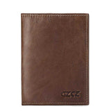 GZCZ Genuine Leather Men Wallet Passport Cover ID Business Card Holder Travel Credit Case Rfid Driving License Bag Small Walet