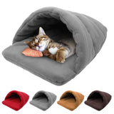 Hot Dog House Warm Winter Puppy Cat Bed Slippers Style Puppy Nest Kennel Soft Fleece Pet Sofa Sleeping Bag Mats For Dogs Cats