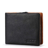 Top 2018 Business Men Genuine Leather Brand Luxury Wallet Short Slim Male