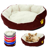 Warm Dog House Winter Puppy Cat Bed Sofa Mat Puppy Pet Kennel Cushion Soft Sleeping Bag Mats Pad For Small Dogs Cats