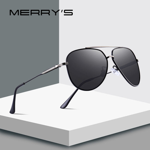 MERRY'S DESIGN Men Pilot Sunglasses HD Polarized Sunlasses