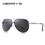 MERRY'S DESIGN Men Pilot Sunglasses HD Polarized Sunlasses
