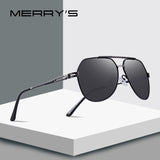 MERRY'S DESIGN Men Shield Sunglasses HD Polarized