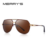 MERRY'S DESIGN Men Shield Sunglasses HD Polarized