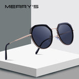 MERRYS DESIGN Women Luxury Polarized Sunglasses Metal Temple