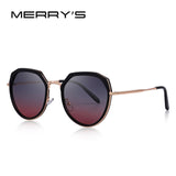 MERRYS DESIGN Women Luxury Polarized Sunglasses Metal Temple
