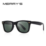 MERRYS DESIGN Men/Women Classic Retro Rivet Polarized Sunglasses
