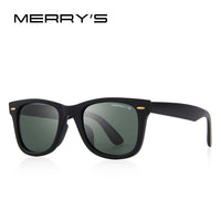 MERRYS DESIGN Men/Women Classic Retro Rivet Polarized Sunglasses