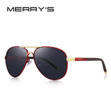 MERRYS DESIGN Men Classic Pilot Sunglasses