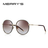 MERRYS DESIGN Women Fashion Sunglasses Oval Frame Sun Glasses Metal Temple
