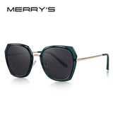 MERRYS DESIGN Women Brand Designer Sunglasses Fashion Polarized Sun Glasses Metal Temple