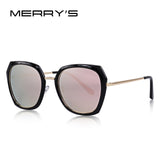 MERRYS DESIGN Women Brand Designer Sunglasses Fashion Polarized Sun Glasses Metal Temple
