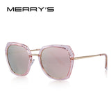 MERRYS DESIGN Women Brand Designer Sunglasses Fashion Polarized Sun Glasses Metal Temple