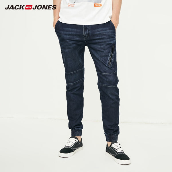 Jack&Jones Men's Autumn Cotton Spliced Jeans J|218332576