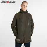 JackJones Men's Winter Reversible Style Hooded Cotton Jacket Slim Fit College Luxury Fleece Pilot Jackets Menswear|218309510