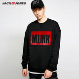 MLMR Autumn Men's Letters Printed Leisure Long Sleeved Hip Hop Sweatshirt JackJones New Brand Fashion Menswear 218333503