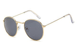 DJXFZLO Retro oval sunglasses Women/Men