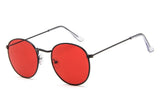 DJXFZLO Retro oval sunglasses Women/Men