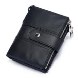 GZCZ 2019 Men'S Genuine Leather Wallet Fashion Small Men Wallets Clamp For Money Male Purse