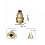 ERMAKOVA Incense Burner Holder Metal Tibetan Style Painted Enamel Zinc Alloy Coil Incense Crafts Home Office Decoration Gift