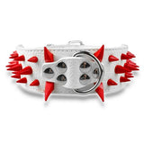 Cool Dog Collar Spiked Studded Leather Pet Dog Collars Pitbull Bulldog Collar Perro For Medium Large Dogs Boxer German Shepherd